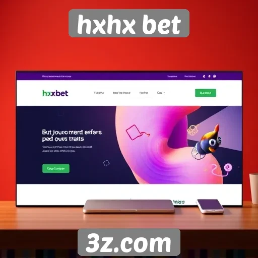 Acessibilidade e usabilidade do site hxhx bet